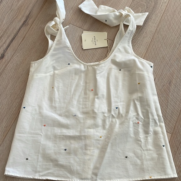 Sezane Rick Organic Bow Shoulder Tie. 38 - Picture 13 of 14